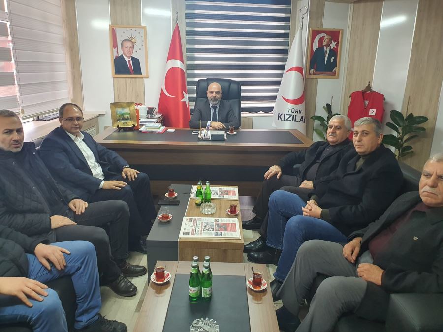 MHP Aksaray Teşkilatından Türk Kızılayına ziyaret