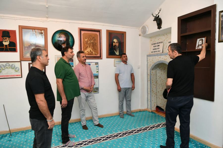 Hüseyin Gazi Türbesi ve Cem Evi yenileniyor