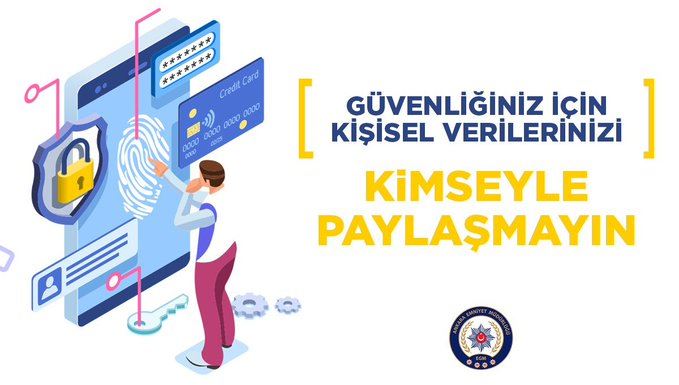 Kişisel bilgileriniz sizinle güvende kalsın!