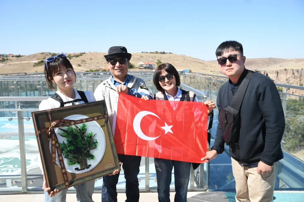 Ihlara Cam Terası, 100 bininci ziyaretçisini ağırladı