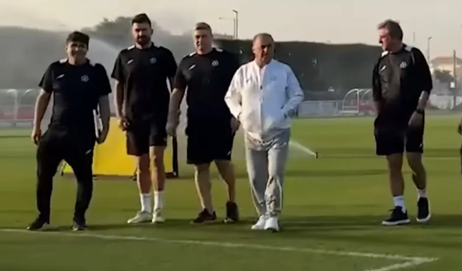 Fatih Terim ilk antrenmanına çıktı