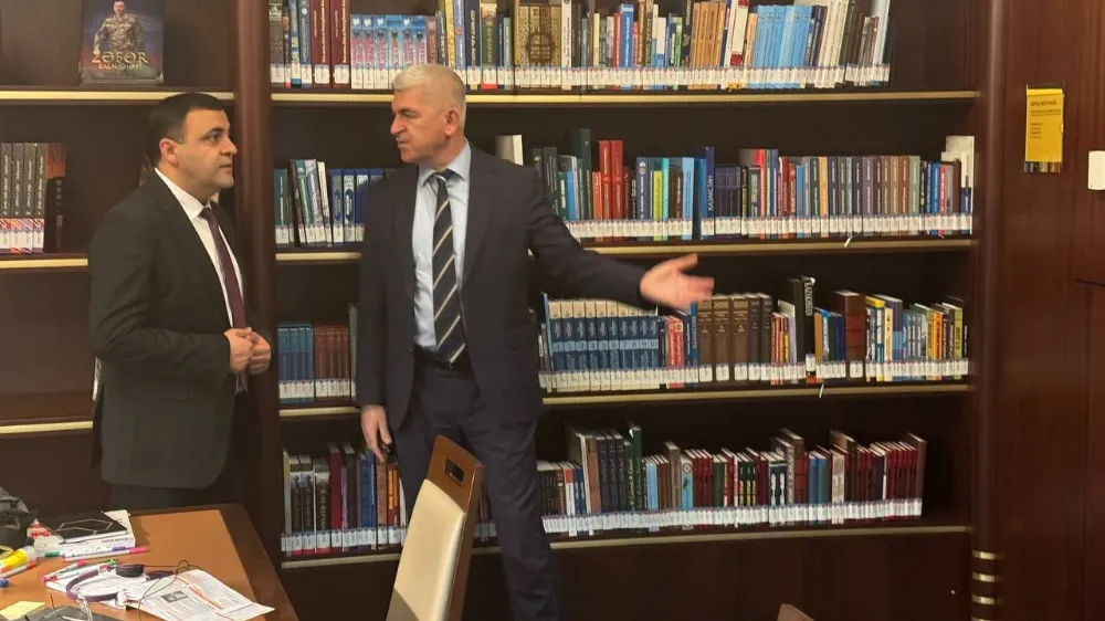 Türkiye ve Azerbaycan kütüphaneleri arasındaki işbirliği ve ortak projeler tartışıldı.