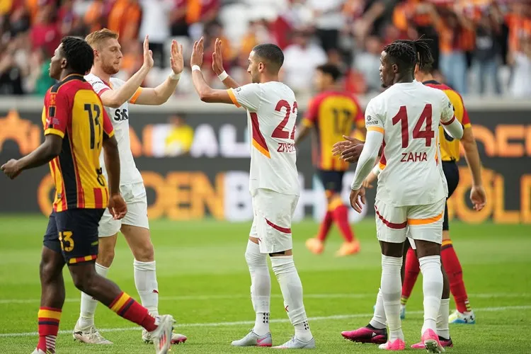 Galatasaray 2-1 kazandı 