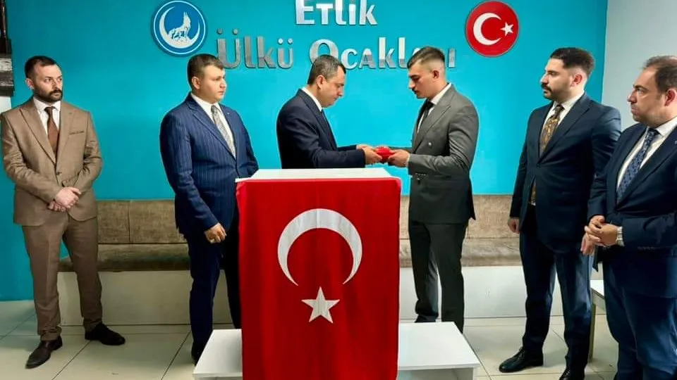 Etlik Ülkü Ocakları Başkanlığına Mikail Can atandı