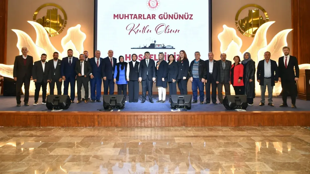 Vali Vasip Şahin muhtarlarla buluştu 