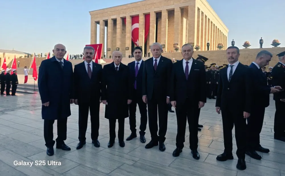 Devlet Bahçeli Anıtkabir