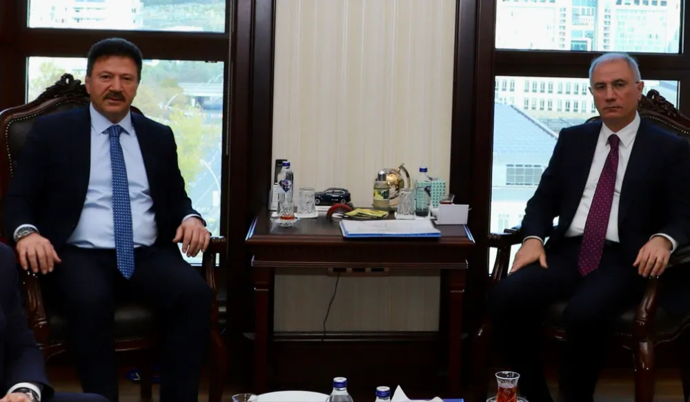 TŞOF Genel Başkanı Yiğiner’den Efkan Ala’ya ziyaret