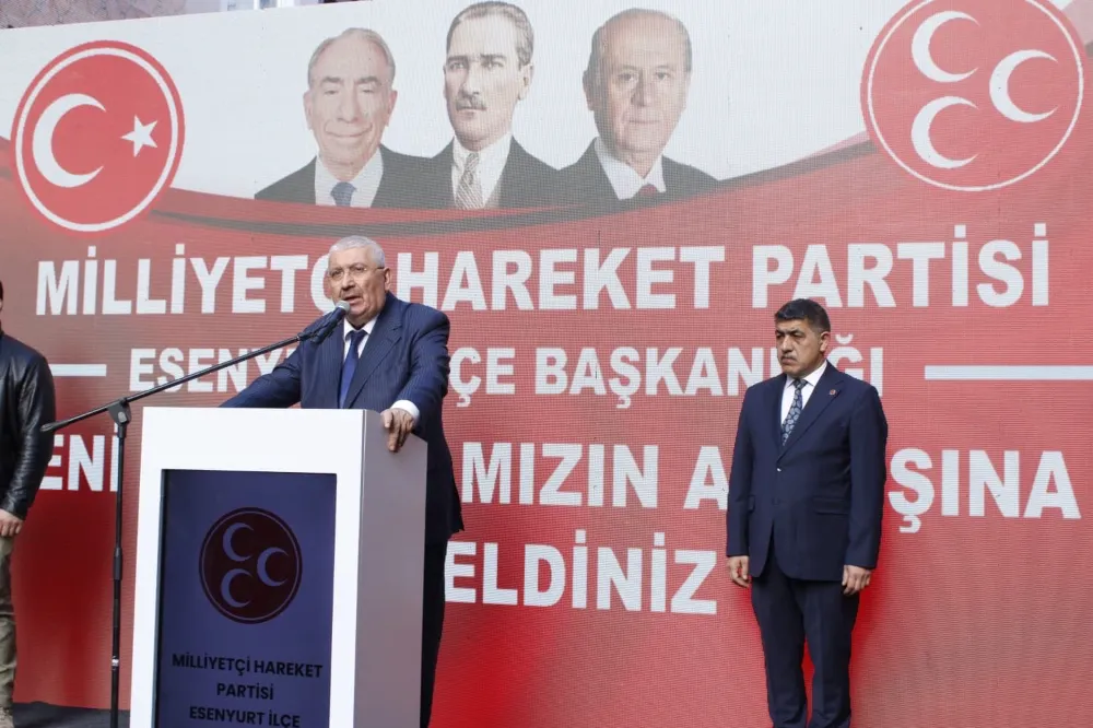 MHP Esenyurt İlçe Teşkilatına yeni hizmet binası 