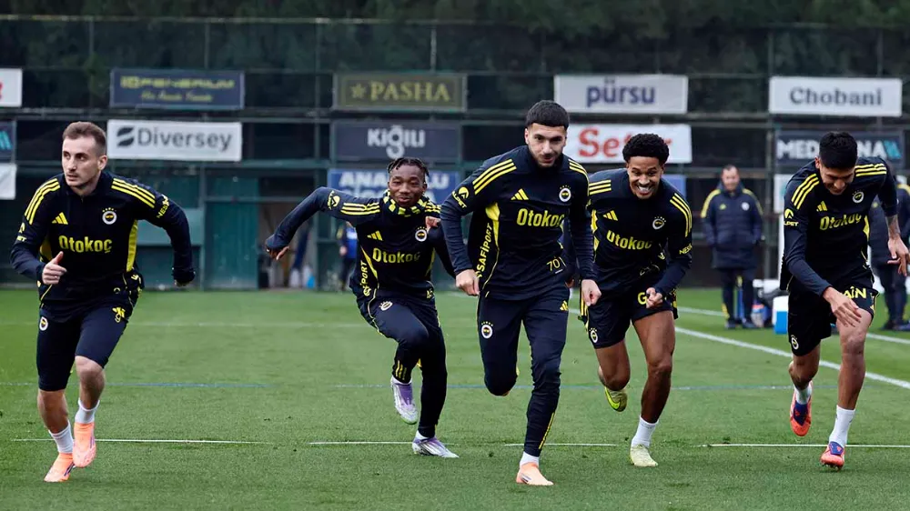 Fenerbahçe, Galatasaray maçı hazırlıklarını tamamladı