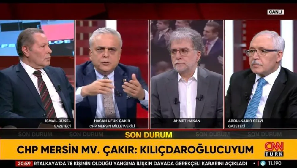 Mersin Milletvekili Çakır CHP