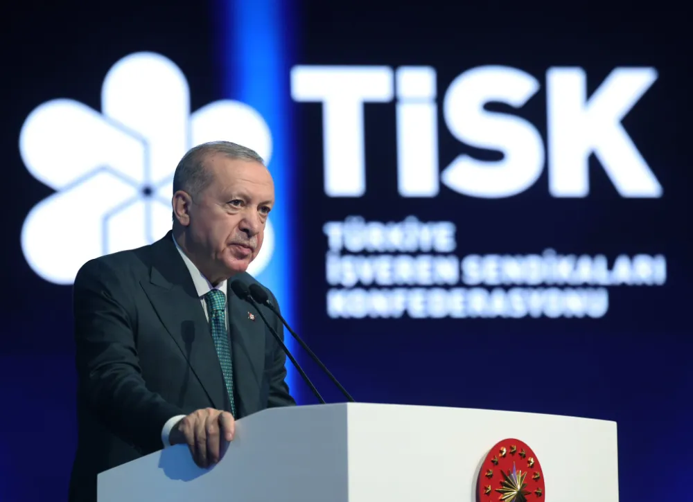 Cumhurbaşkanı Erdoğan, TİSK Genel Kurulu’nda konuştu