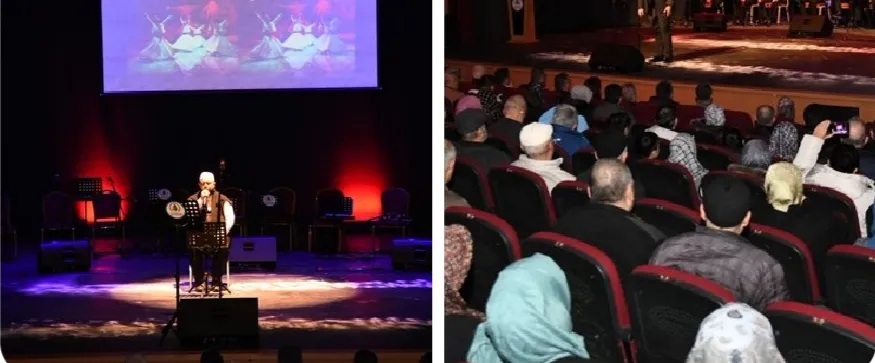 Pursaklar’da gönülleri ısıtan vuslat gecesi