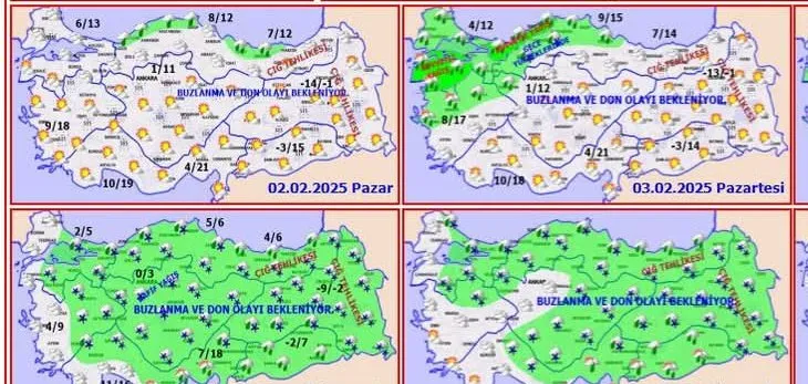 Meteoroloji uyardı: Soğuk geliyor 