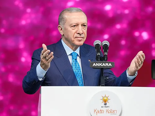 Cumhurbaşkanı Erdoğan kadınlara seslendi