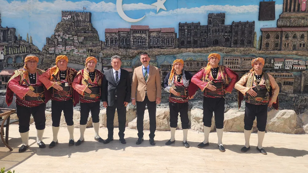 Özaslan, Tunceli Valisi Tekbıyıkoğlu’nu ağırladı