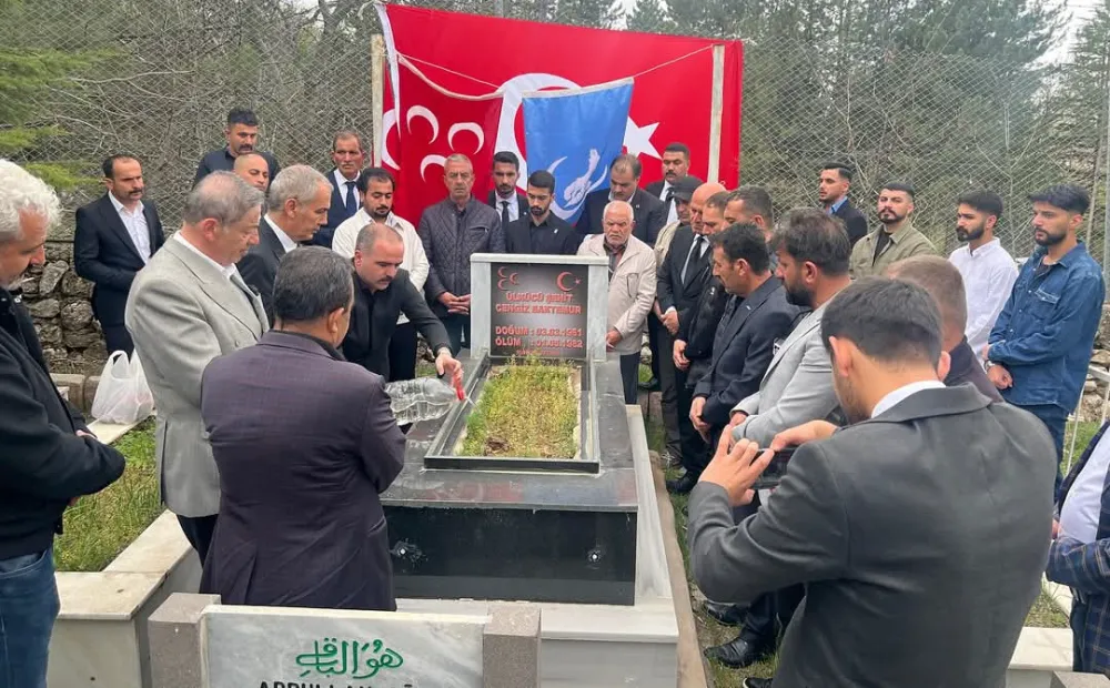 Ülkücü Şehit Cengiz Baktemur dualarla anıldı 