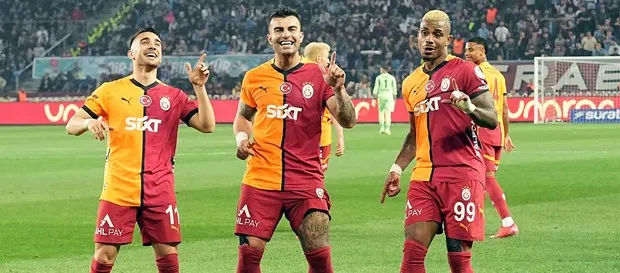 Şampiyonluğa 1 puan kaldı! Galatasaray Trabzonspor