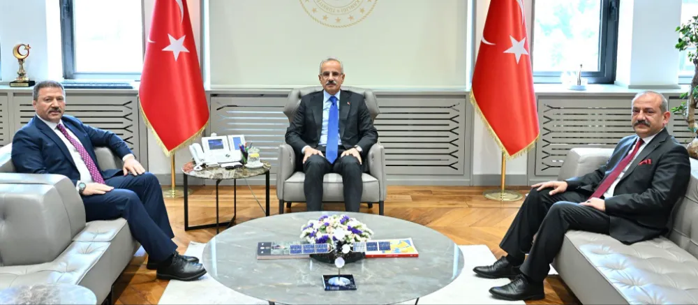 TŞOF Genel Başkanı Yiğiner’den Bakan Uraloğlu’na teşekkür ziyareti