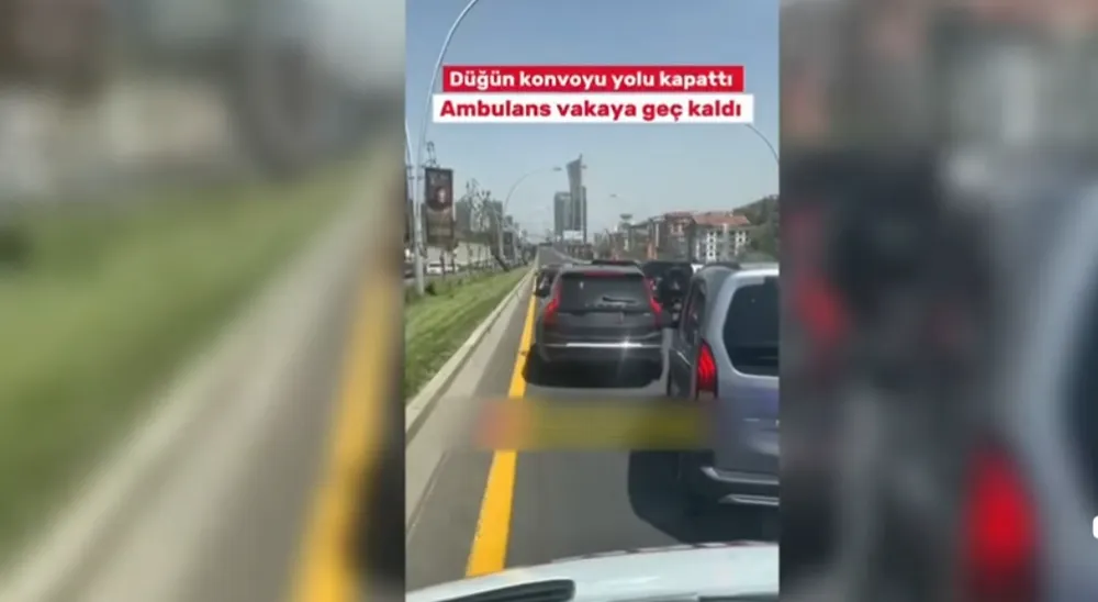Ambulansa yol vermedi 50 bin lira ceza yedi