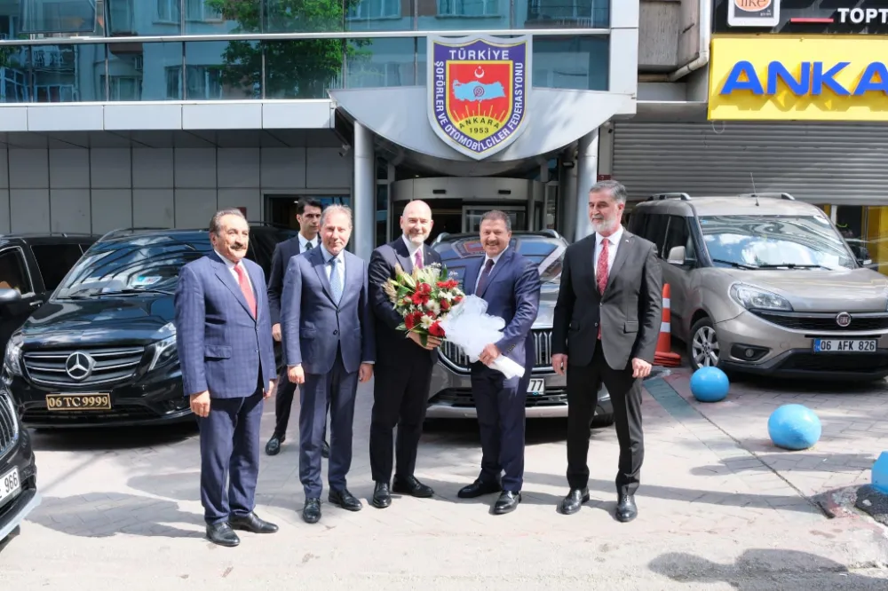 Süleyman Soylu’dan TŞOF Genel Başkanı Yiğiner