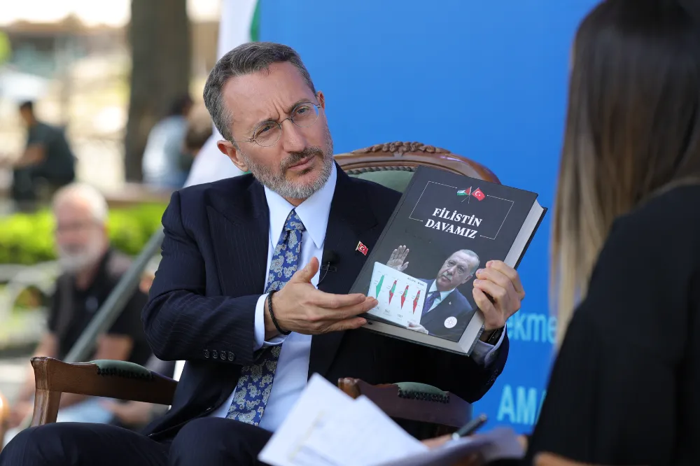 İletişim Başkanı Altun: “Filistin halkı insanlık onuru adına direniyor”