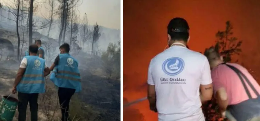 Ülkü Ocakları’ndan orman yangınlarına karşı gönüllü ordusu