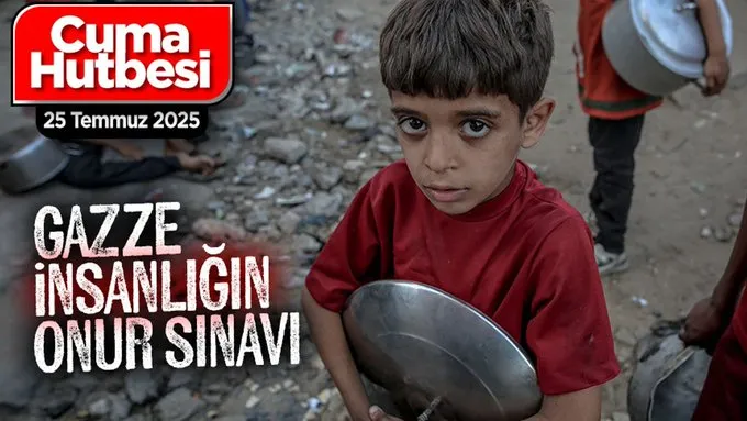 CUMA HUTBESİ: 
