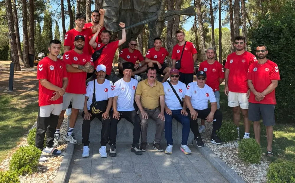 Çanakkale kampına anlamlı ziyaret 