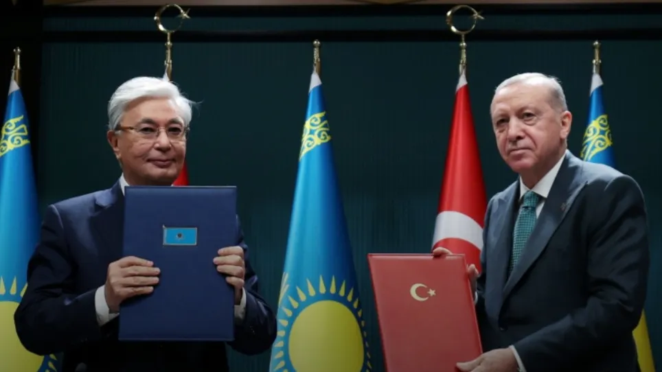 Türkiye ile Kazakistan arasında 20 anlaşma 