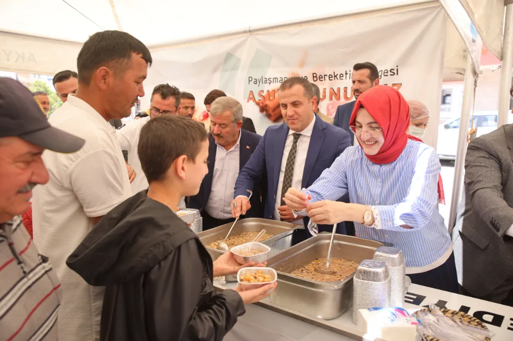 Akyurt’ta Muharrem ayı bereketi: 20 bin kişiye aşure ikramı