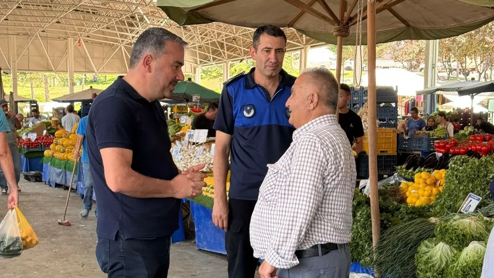 Ertuğrul Başkan’dan hem ziyaret hem denetim