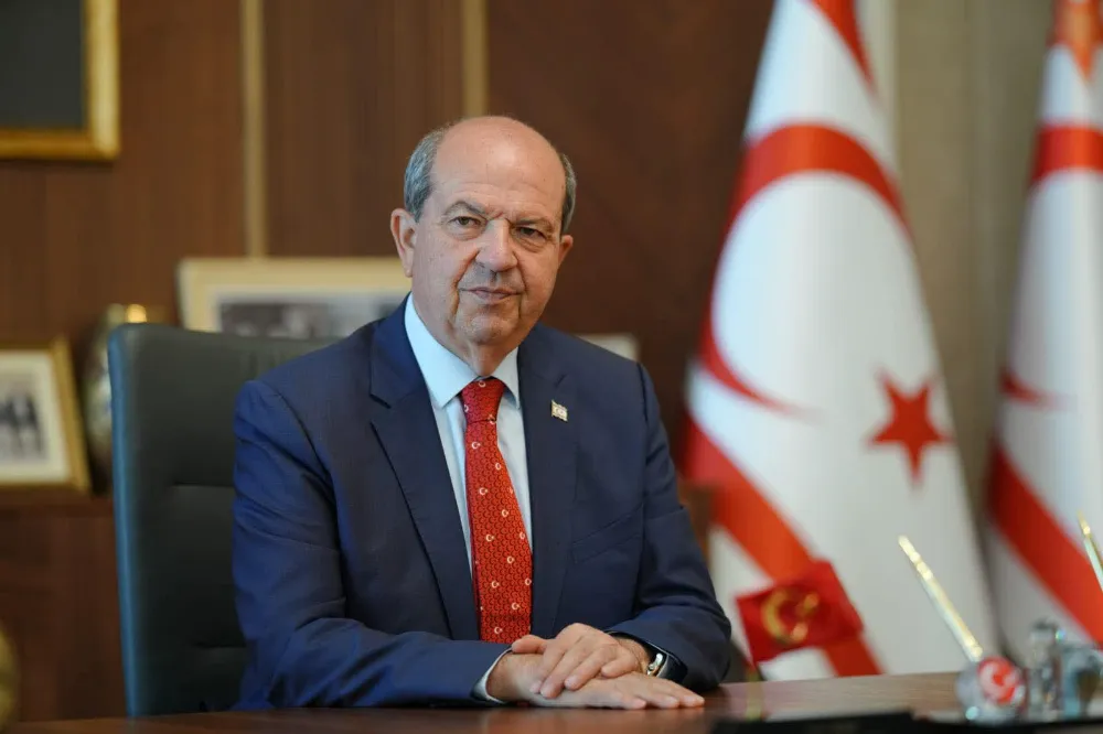 KKTC Cumhurbaşkanı Ersin Tatar’dan Rum liderliğinin ilkel zihniyetine sert tepki