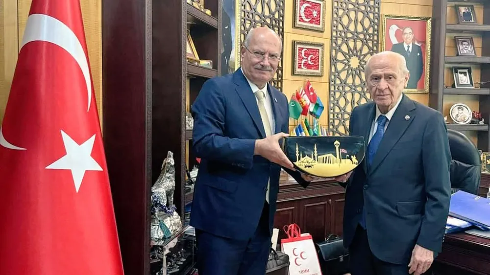 ATO Başkanı Gürsel Baran’dan Devlet Bahçeli’ye ziyaret 