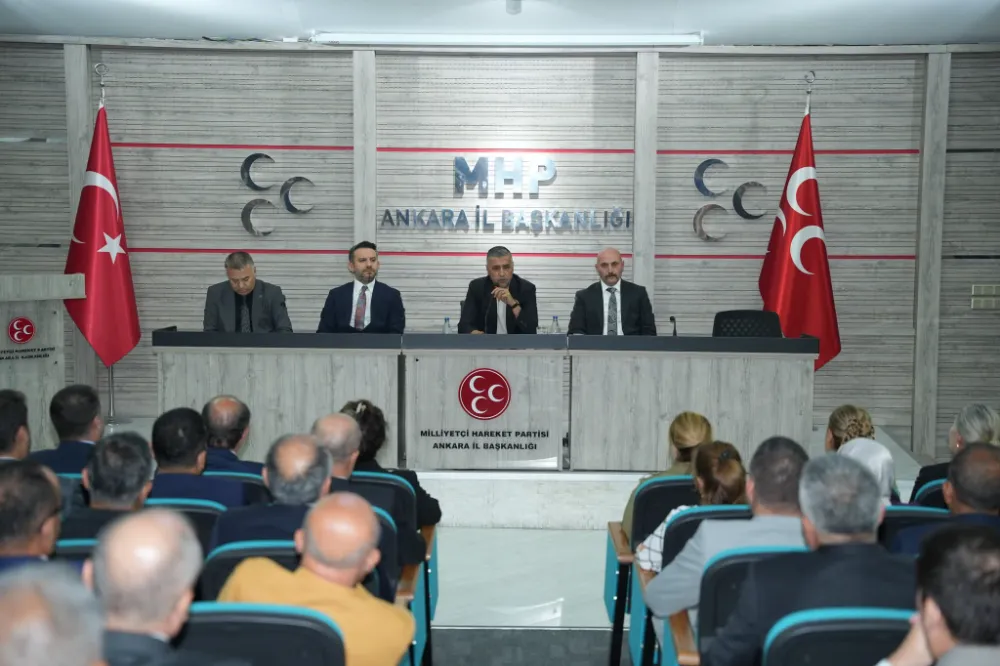 MHP Ankara Teşkilatında Cumartesi seferberliği 