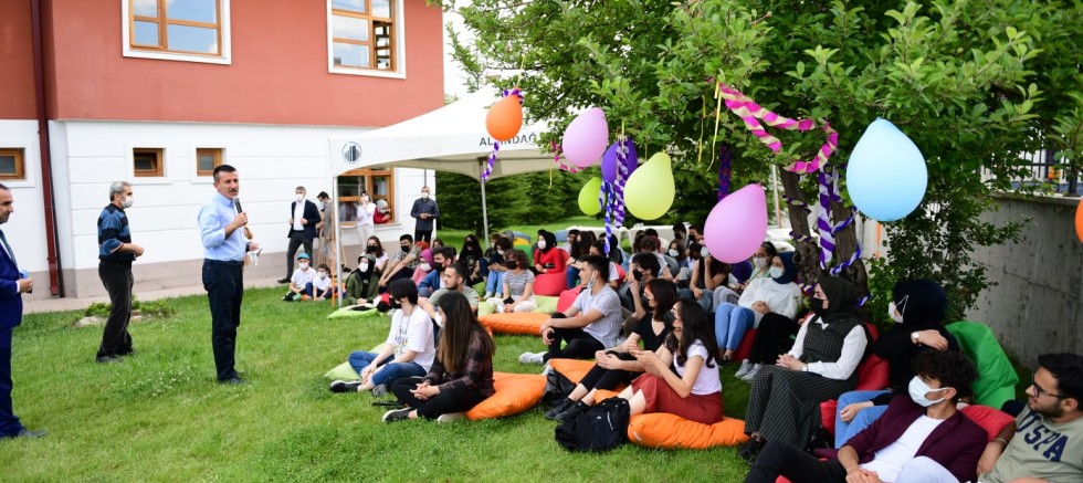YKS sınavı öncesi moral buluşması